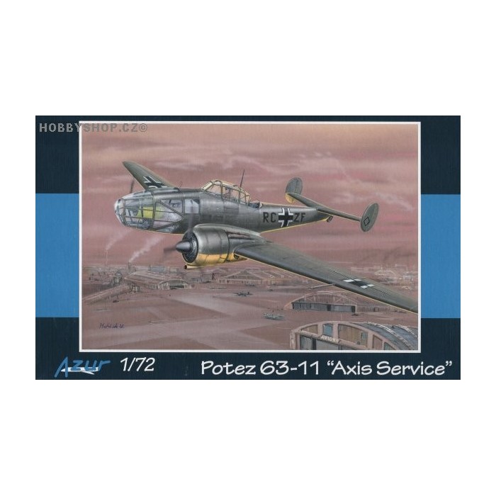 Potez 63-11 Axis Service - 1/72 kit