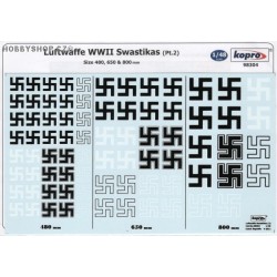 Luftwaffe Swastikas Pt.2 - 1/48 decal