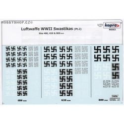 Luftwaffe Swastikas Pt.2 - 1/72 decal