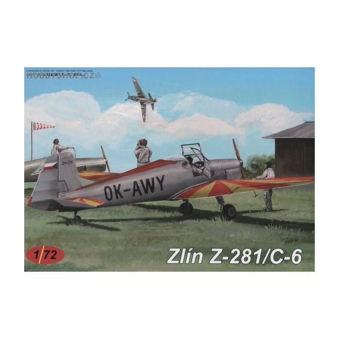 Zlin Z-281/C-6 Basic - 1/72 kit