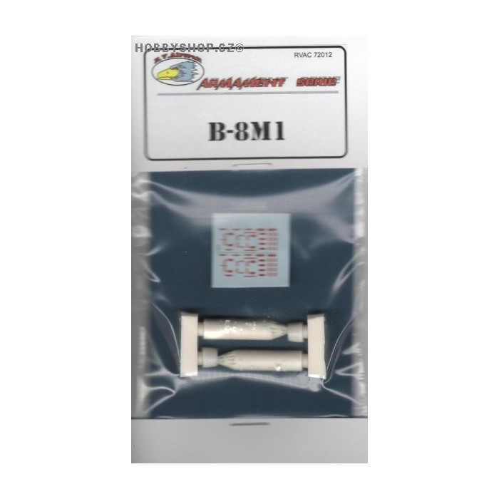B-8M1 - 1/72 Armament Set