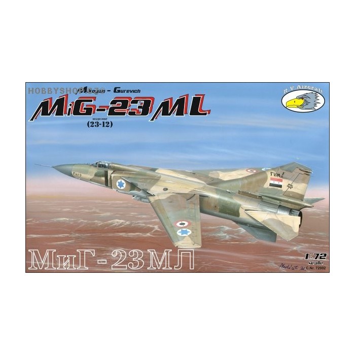 MiG-23ML (type 23-12) - 1/72 kit