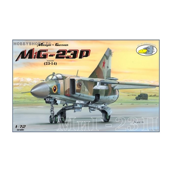 MiG-23P (type 23-14) - 1/72 kit