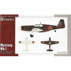 Mustang Mk.I Red Star - 1/72 kit