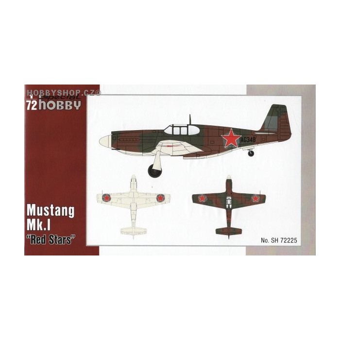 Mustang Mk.I Red Star - 1/72 kit