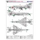 MiG-21MA Pardubice AFB 1989 - 1/48 decal