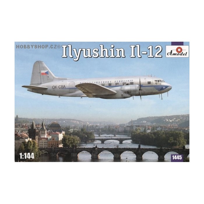 Il-12 Czechoslovak Airlines  - 1/144 kit