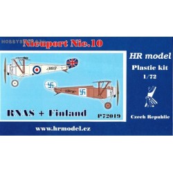 Nieuport Nie.10 RNAS & Finland - 1/72 kit
