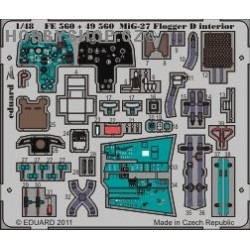 MiG-27 Flogger D interior S.A. - Painted - 1/48 PE set