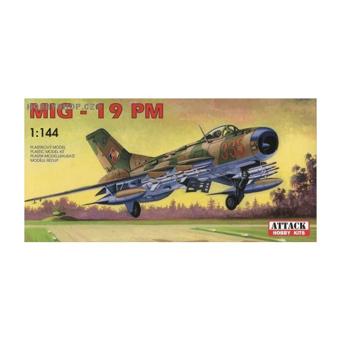 MiG-19PM - 1/144 plastic kit