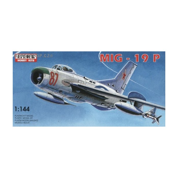 MiG-19P - 1/144 plastic kit