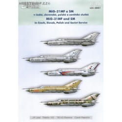 MiG-21MF/SM - 1/48 decals