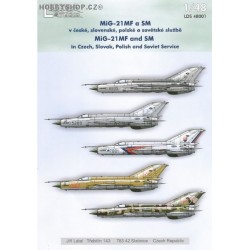 MiG-21MF/SM - 1/48 decals