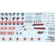 MiG-21MF/SM - 1/48 decals