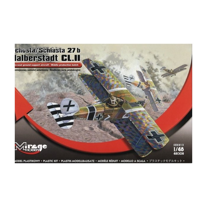 Halberstadt Cl.II Middle prod. - 1/48 kit