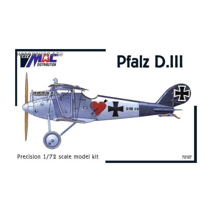 Pfalz D.III - 1/72 kit