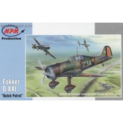 Fokker D.XXI Dutch Patrol - 1/72 kit