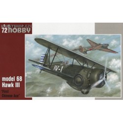 Curtiss model 68 Hawk III First Chinese Ace - 1/72 kit