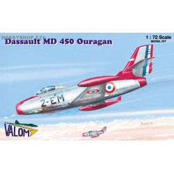 Dassault MD 450 Ouragan France - 1/72 kit