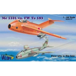 Me 1101 & Fw 1783 2+2 - 1/144 kit