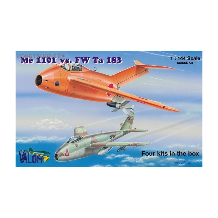 Me 1101 & Fw 1783 2+2 - 1/144 kit