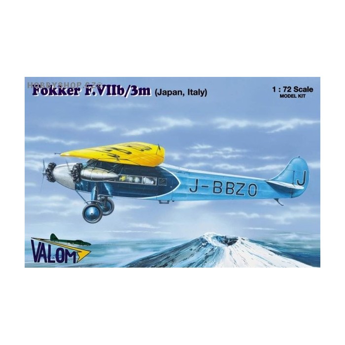 Fokker F.VIIb/3m Japan & Italy - 1/72 kit