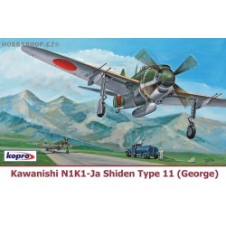 Kawanishi N1K1-Ja Shiden Type 11 - 1/72 kit