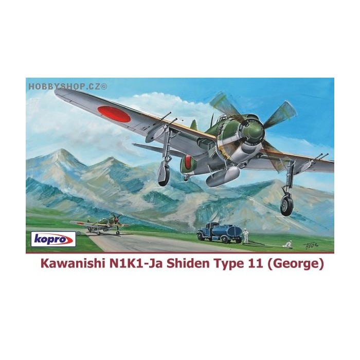 Kawanishi N1K1-Ja Shiden Type 11 - 1/72 kit