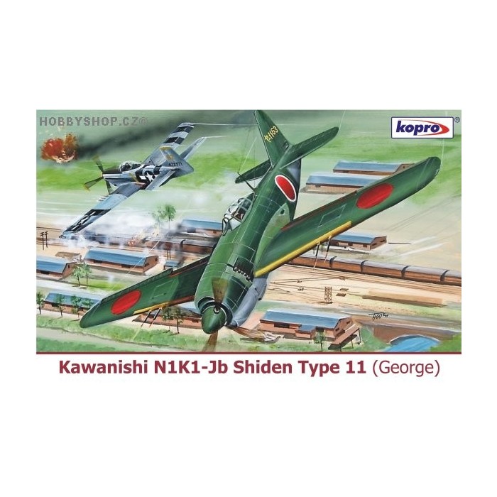 Kawanishi N1K1-Jb Shiden Type 11 - 1/72 kit