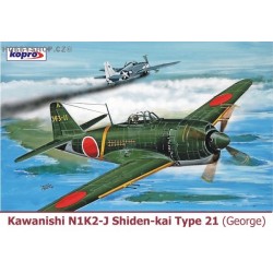 Kawanishi N1K2-J Shiden-kai Type 21 - 1/72 kit