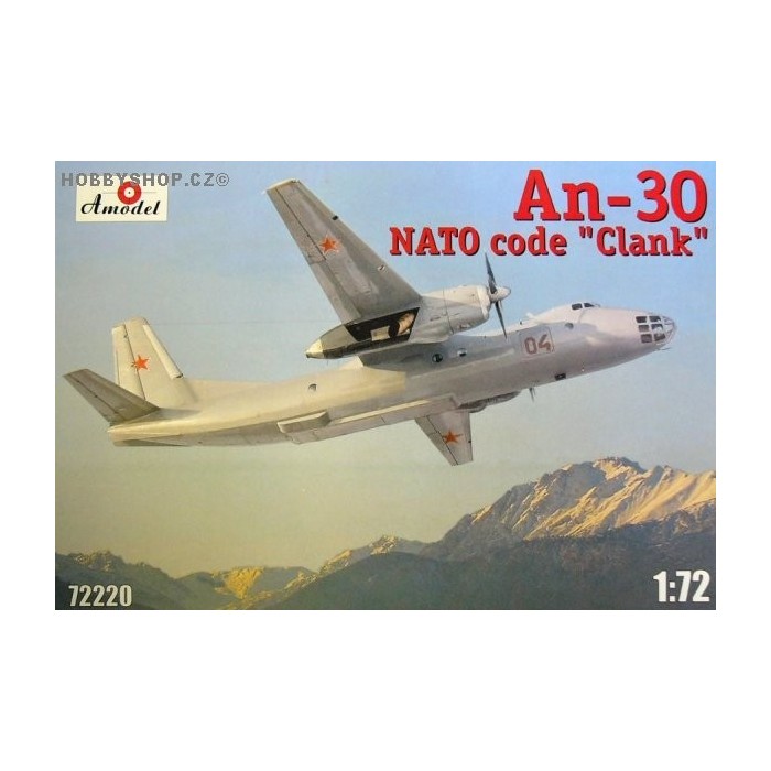 Antonov An-30 Clank Transport Aircraft - 1/72 kit