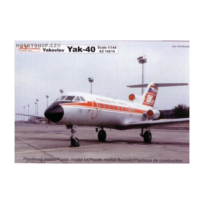 Yakovlev Yak-40 CSA, General Air - 1/144 kit