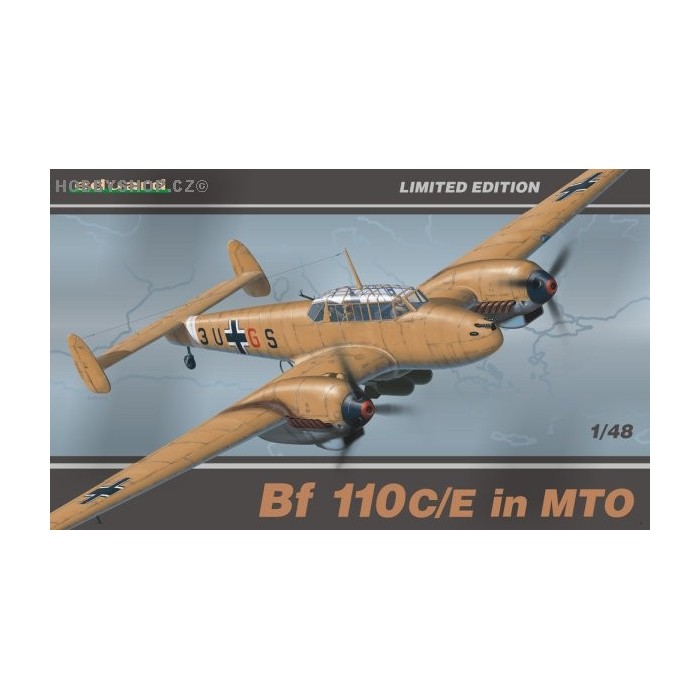 Bf 110C/E in MTO - 1/48 kit