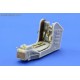 A-4E Escapac IA-1 seatbelts - 1/32 Painted PE set