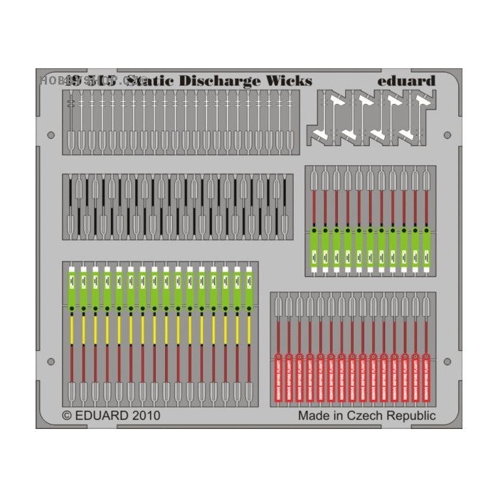 Static Discharge Wicks 1/48 Painted PE set