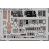 P-61A front interior S.A. - 1/48 Painted PE set