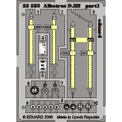 Albatros D.IIILimited - 1/32 PE set