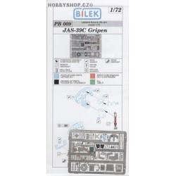 JAS-39C Gripen - 1/72 PE set