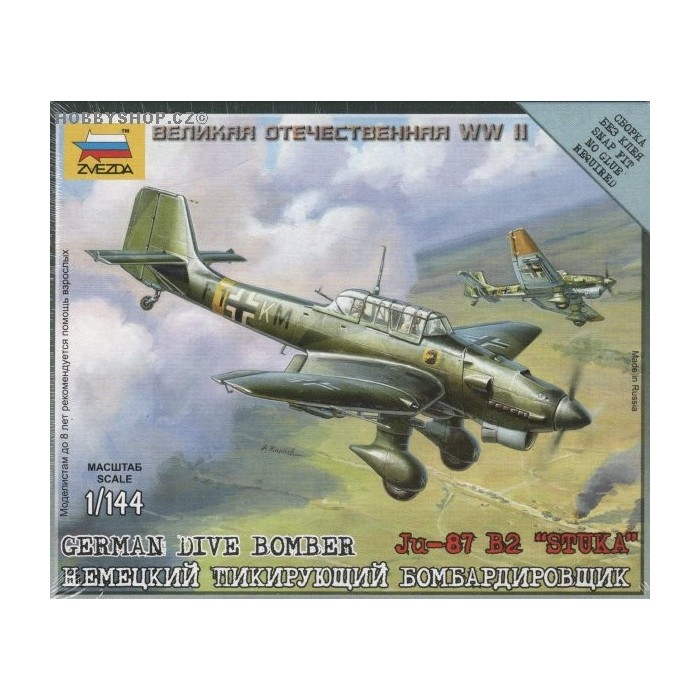 Junkers Ju 87B-2 Stuka - 1/144 kit