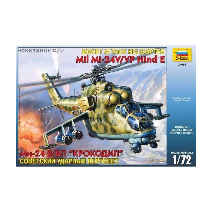 Mil Mi-24V/VP Hind E - 1/72 kit