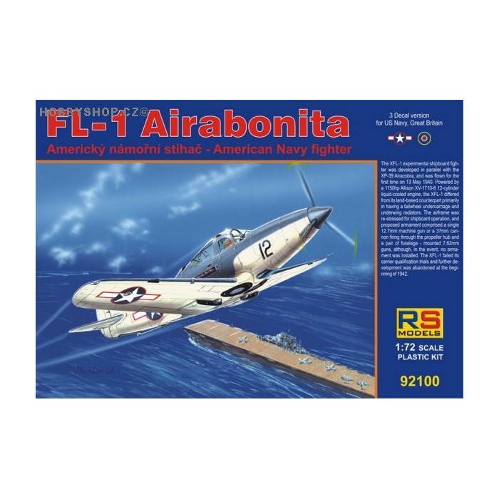 XFL-1 Airabonita What if edition - 1/72 kit