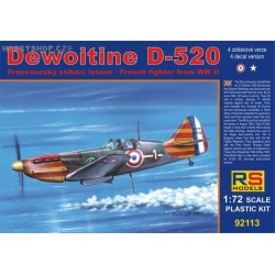 Dewoitine D.520 Vichy - 1/72 kit