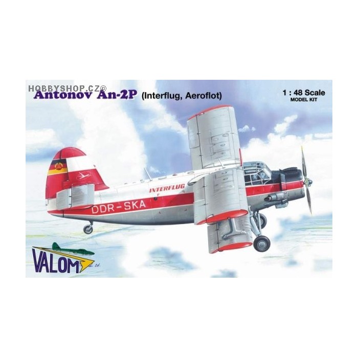 Antonov An-2P Interflug, Aeroflot - 1/48 kit