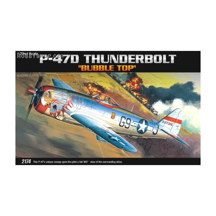P-47D Bubbletop - 1/72 kit