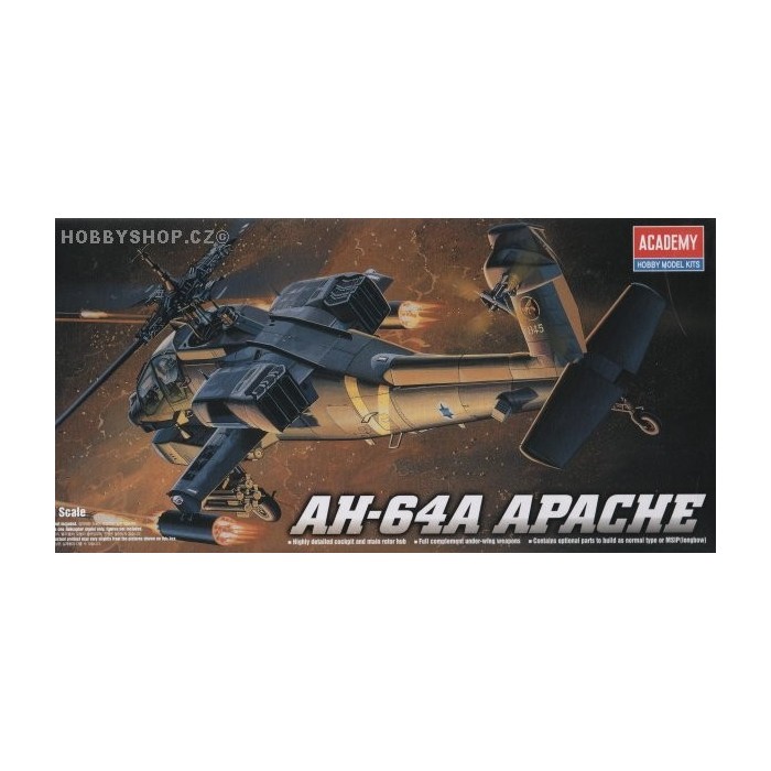 AH-64A Apache - 1/72 kit