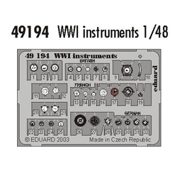 WWI InstrumentsLimited - 1/48 PE set