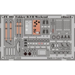 Fokker D.VII WeekendLimited - 1/48 PE set