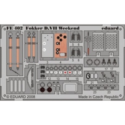 Fokker D.VII WeekendLimited - 1/48 PE set