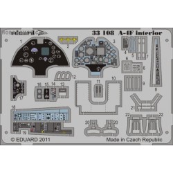 A-4F interior S.A. - 1/32 painted ZOOM PE set