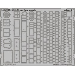 MiG-21 surface panels S.A. - 1/48 PE set